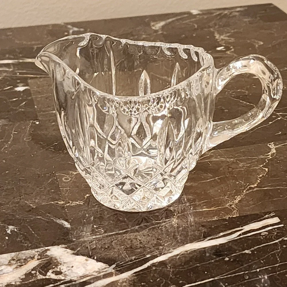 Gorham Crystal King Edward Creamer Retired
